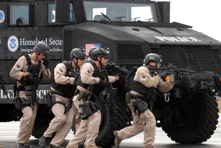 Engineered crisis scenario with US domestic unrest and global flashpoints driving volatility.